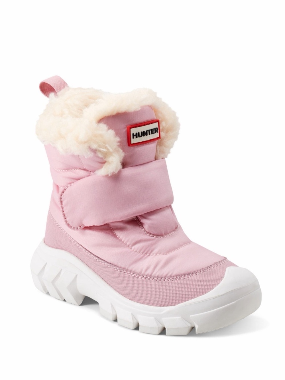 Hunter Little Kids Igloo Lug Sole Insulated Waterproof Pink Snow Boots, Size 11